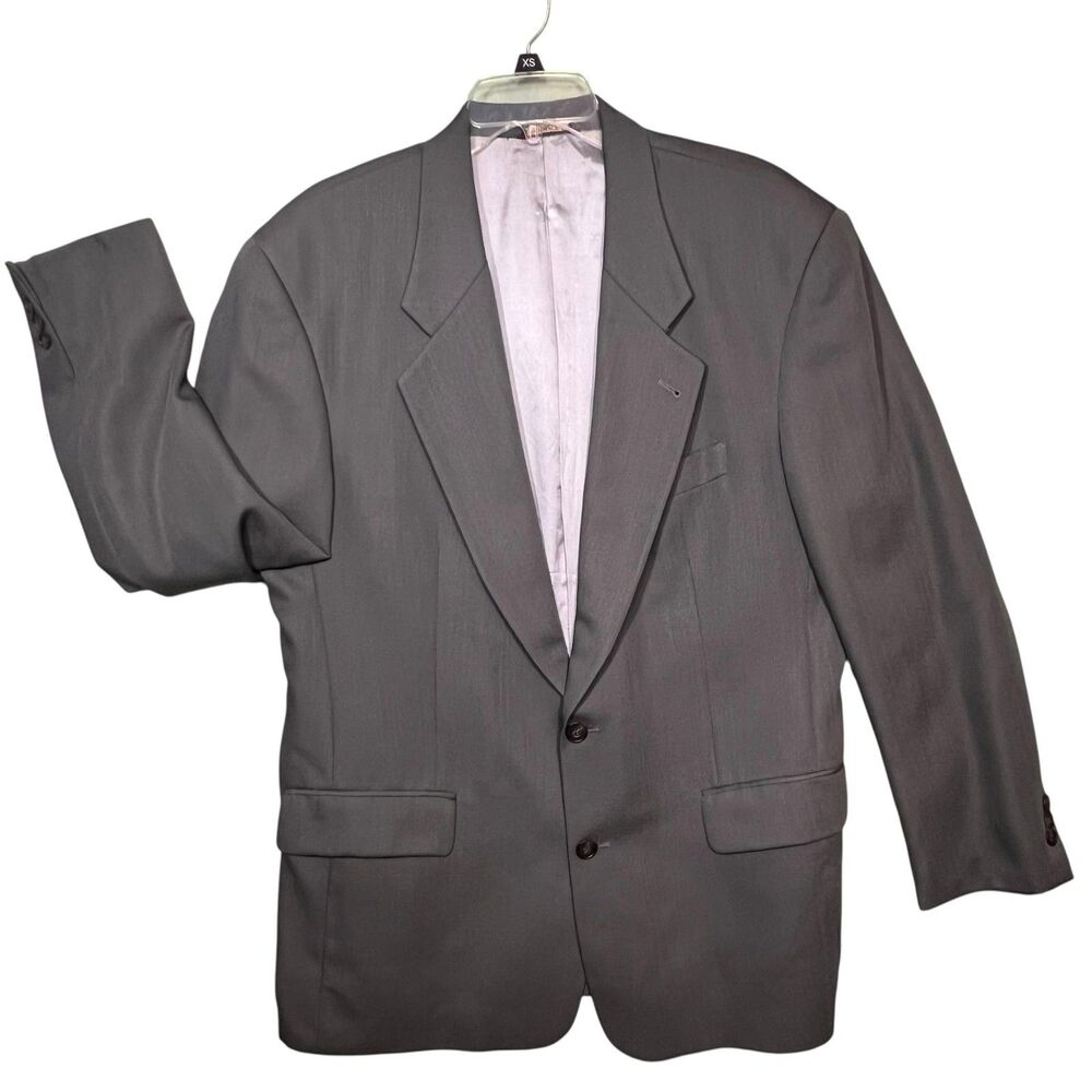 Hugo Boss Blazer Mens 40R Gray Wool Blend Corleone Chicago Tailored USA Jacket